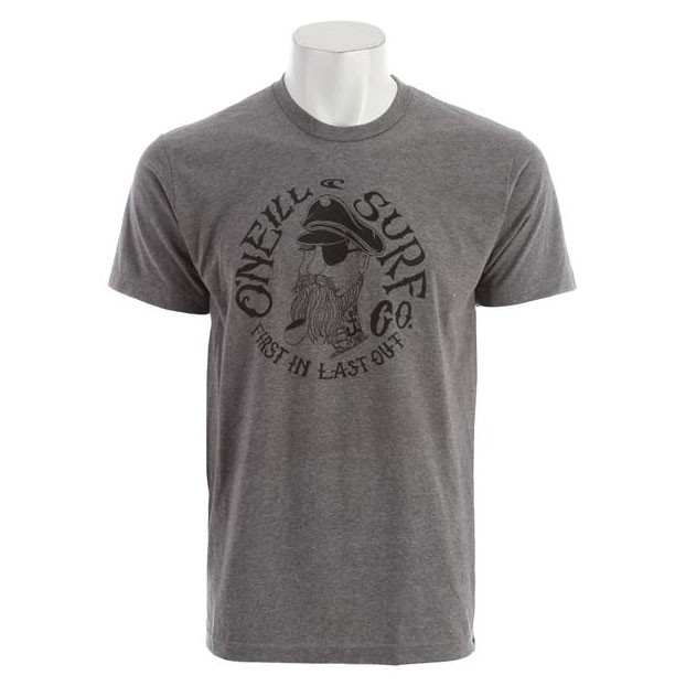 O'Neill Sink Ship T-Shirt, Medium Heather Grey, swatch