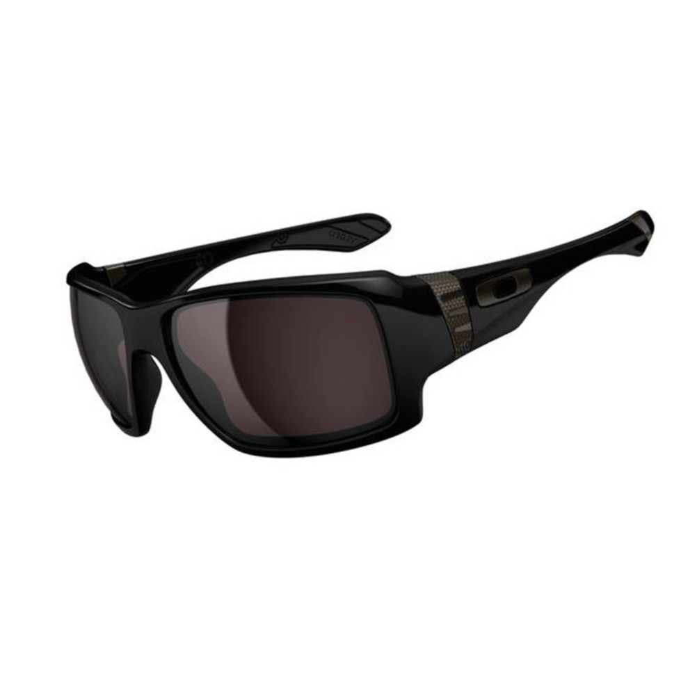 Oakley Big Taco Sunglasses, Polished Black, swatch