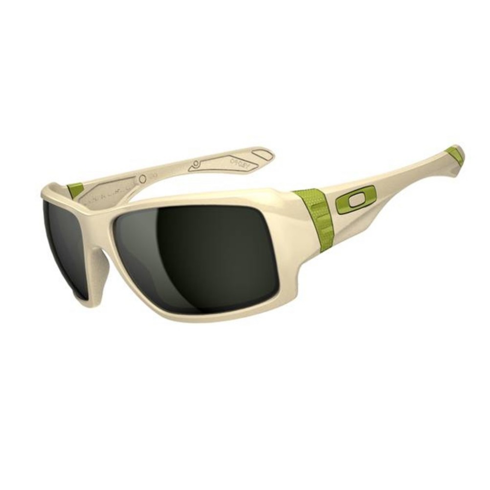 Oakley Big Taco Sunglasses, Matte Bone, medium