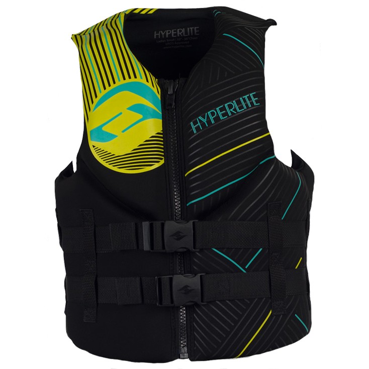 Hyperlite Indy Neo Womens Life Jacket 2013, Yellow-Green, swatch