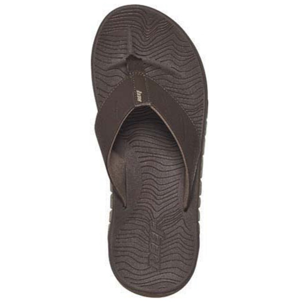 Reef Rodeo Flip Mens Flip Flops, Brown, medium