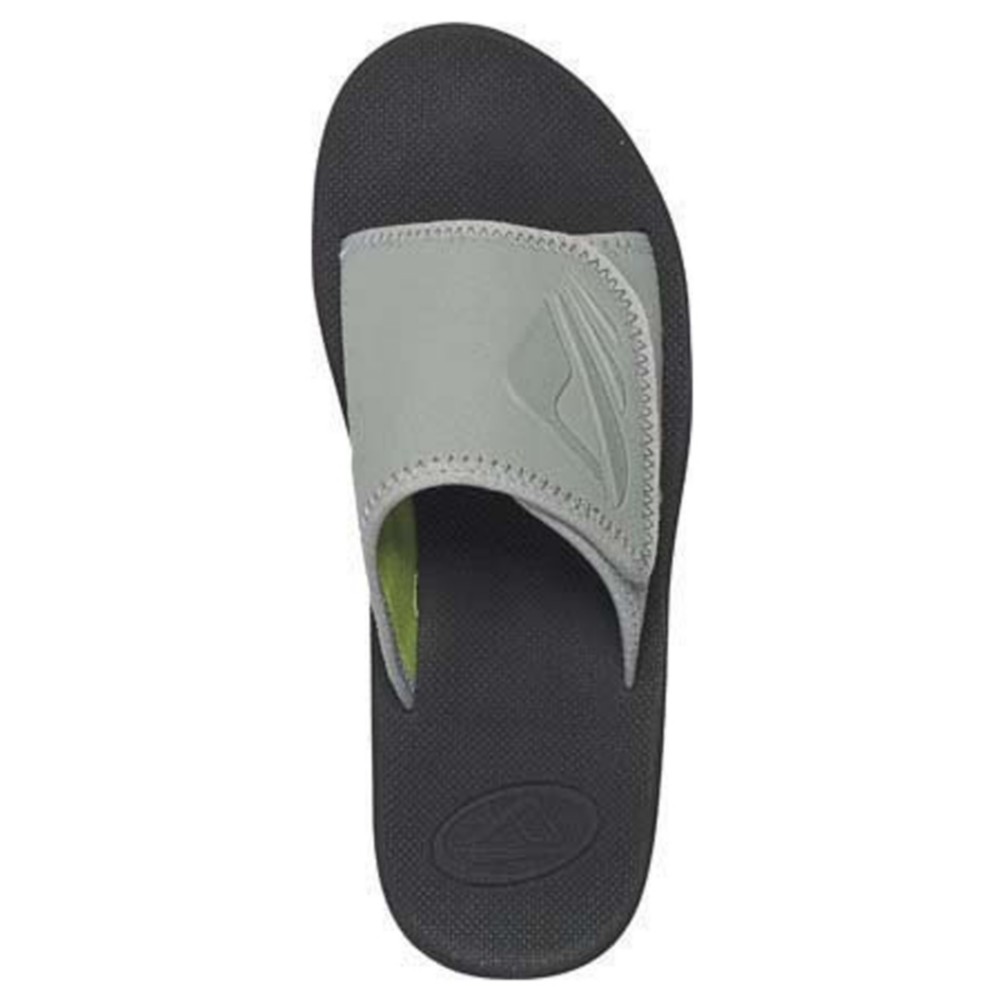 Reef Adjustable BYOB Mens Sandals, Black-Lime Green, swatch