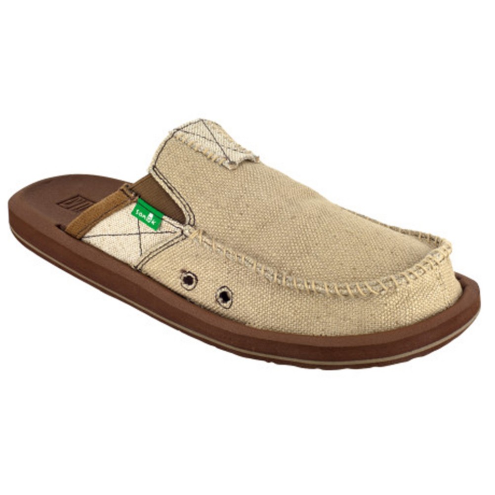 Sanuk You Got My Back II Mens Shoes, Tan, swatch