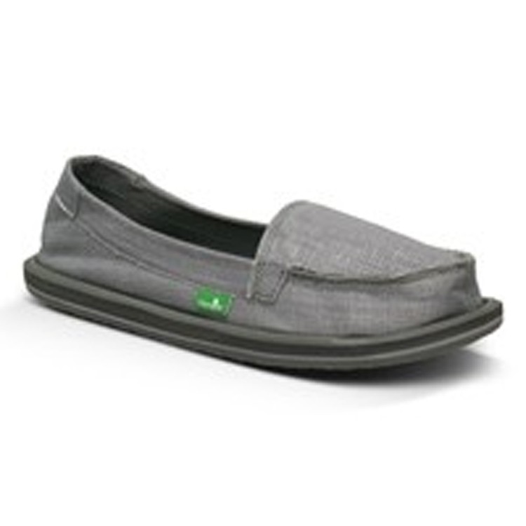 Sanuk Ohm My Womens Shoes, Silver, swatch