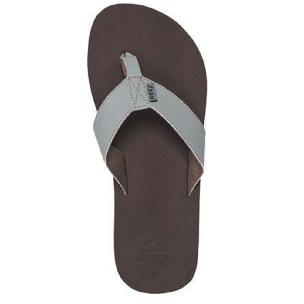 Reef Surform Mens Flip Flops, Brown-Grey, swatch