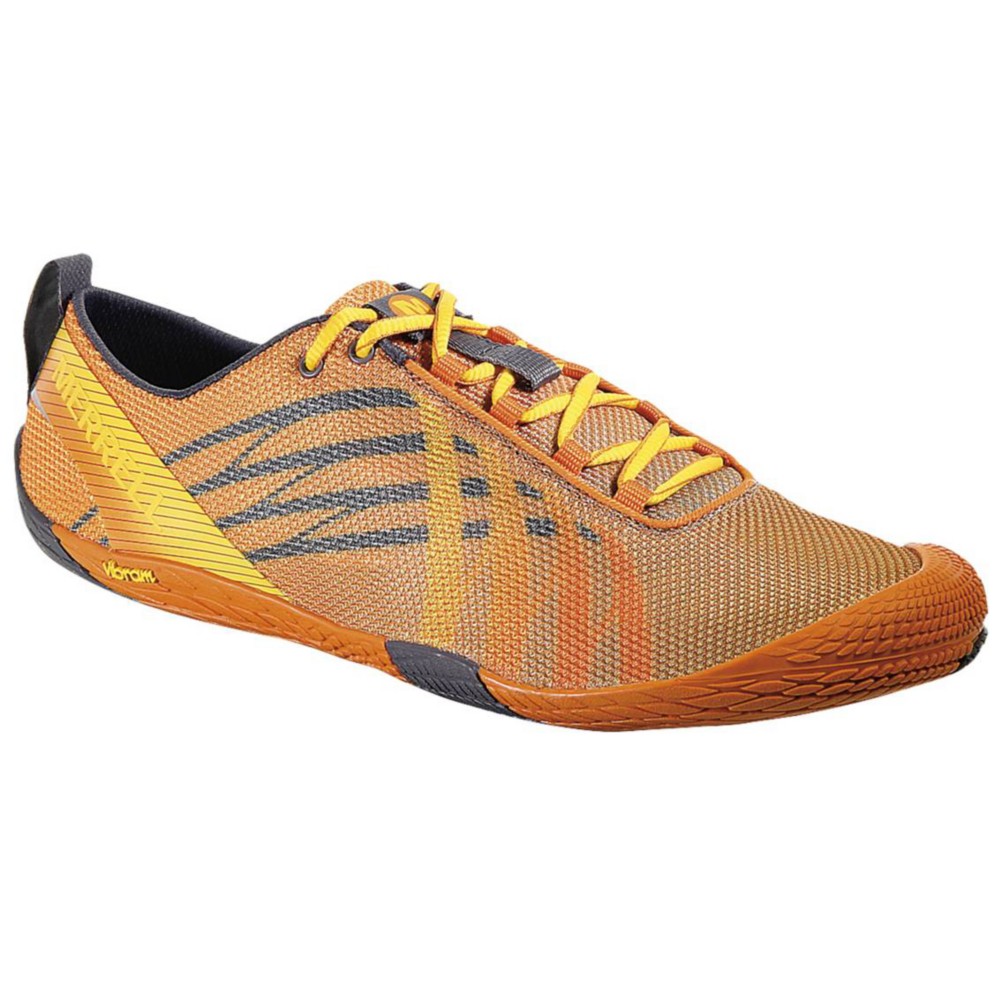 Merrell Vapor Glove Mens Shoes, Russet Orange, swatch