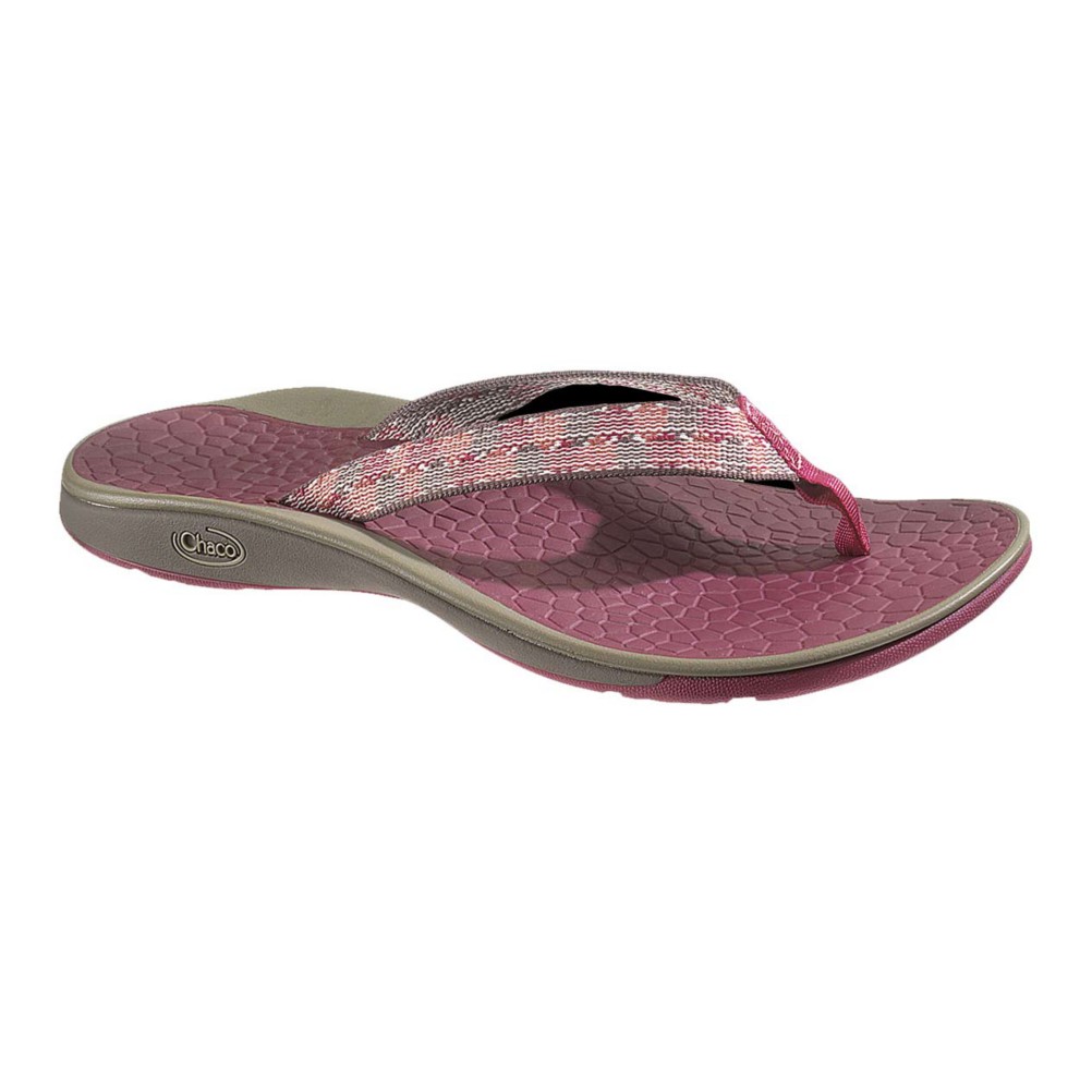 Chaco Fathom Womens Flip Flops, Cycloid Scale, swatch