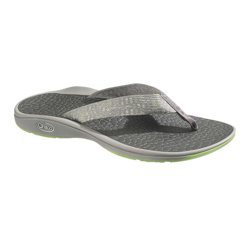 Chaco Fathom Mens Flip Flops, Rail, swatch