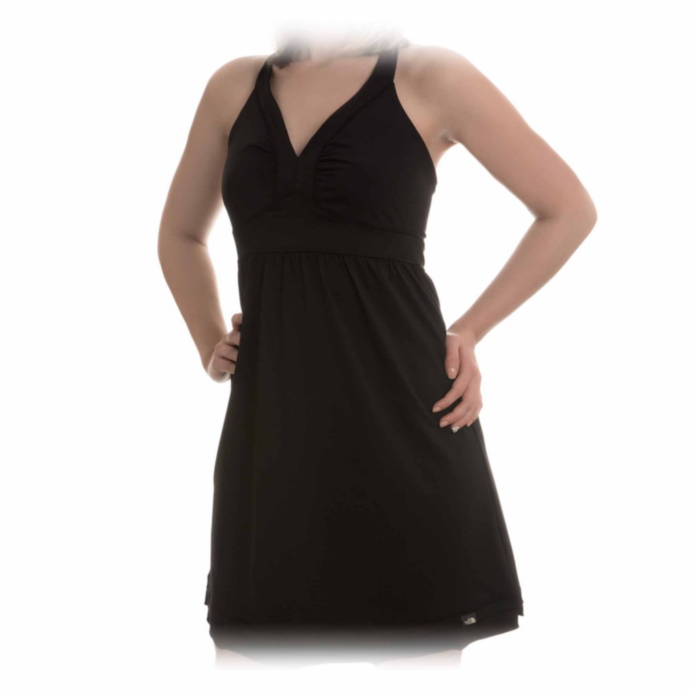 The North Face Echo Lake Dress, TNF Black, swatch