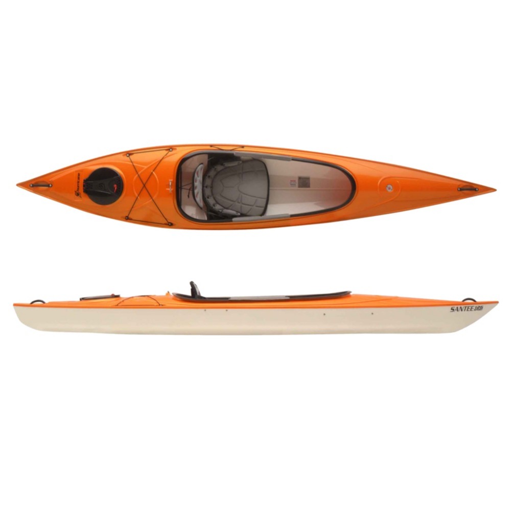 Hurricane Santee 126 Sport Recreational Kayak 2013, Mango, swatch
