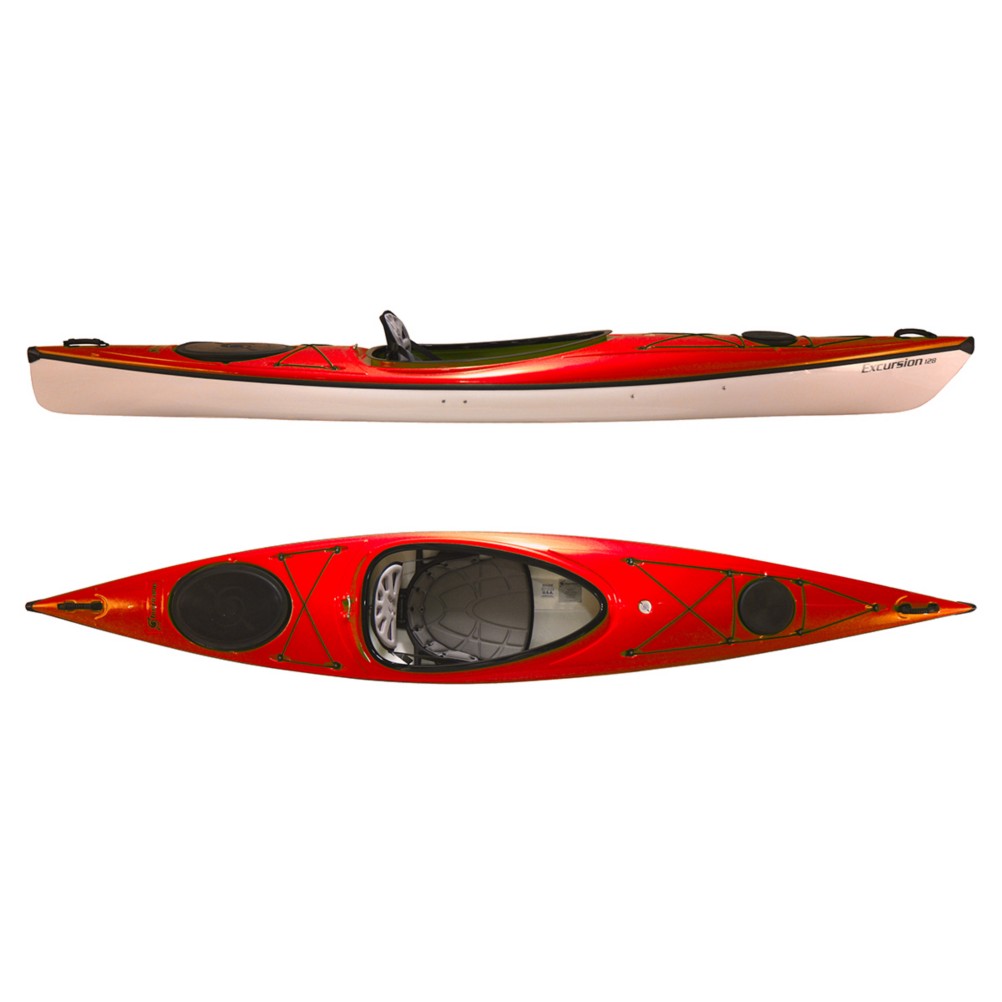 Hurricane Excursion 128 Touring Kayak 2013, Red, swatch