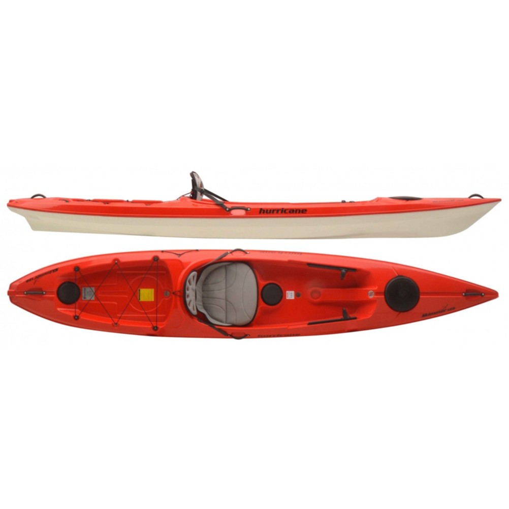 Hurricane Skimmer Sit On Top Kayak 2013, Red, swatch
