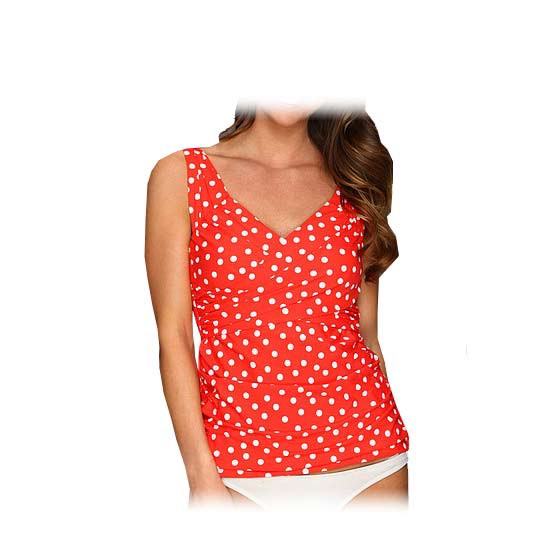 Athena Harbor Island Tankini Bathing Suit Top, , medium