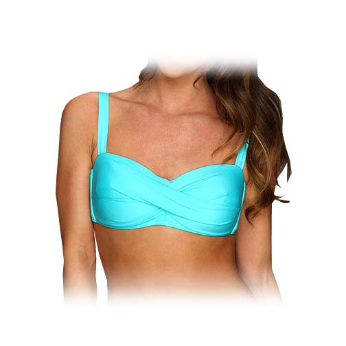 Athena heavenly Bandeau Bra Bathing Suit Top, , swatch
