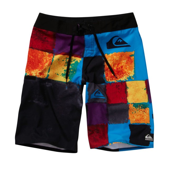 Quiksilver Plasma Board Shorts, New Blue, medium