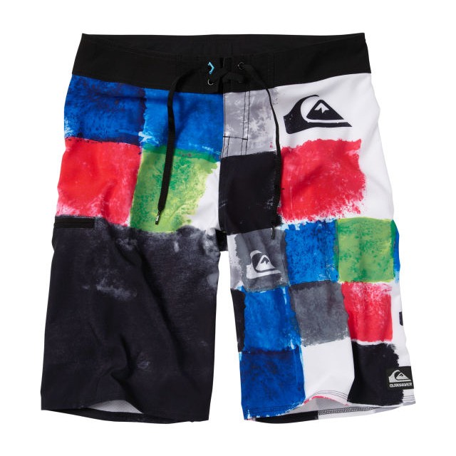 Quiksilver Plasma Board Shorts, White, swatch