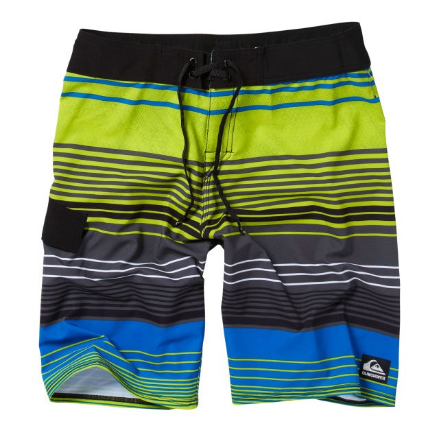 Quiksilver What It Is Board Shorts, Lime Green, medium