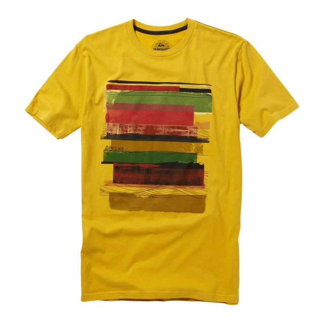Quiksilver Cut Loose T-Shirt, Curry, medium