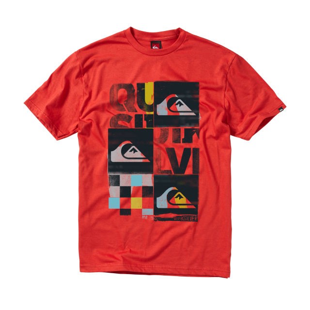 Quiksilver X Ray T-Shirt, Chili Pepper, medium