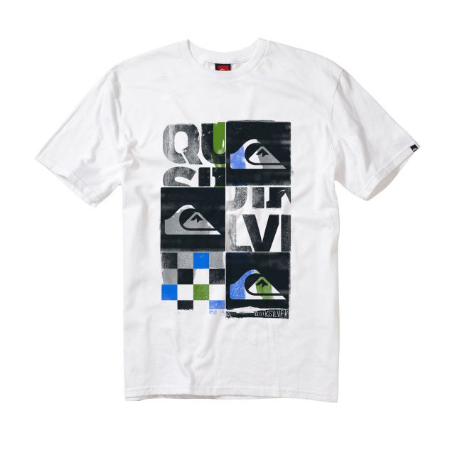 Quiksilver X Ray T-Shirt, White, swatch