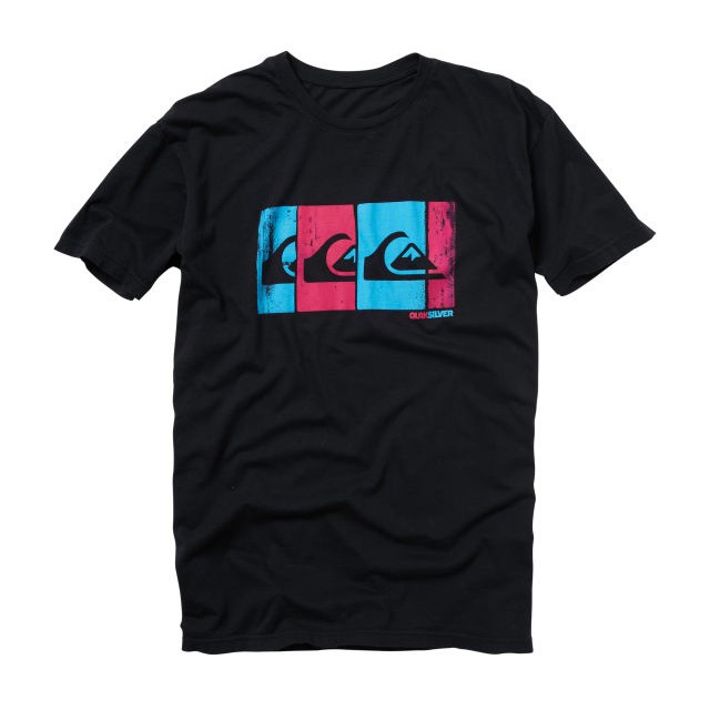 Quiksilver Bold T-Shirt, Black, medium