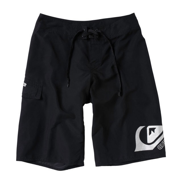 Quiksilver Smashing Boys Bathing Suit, Black, medium