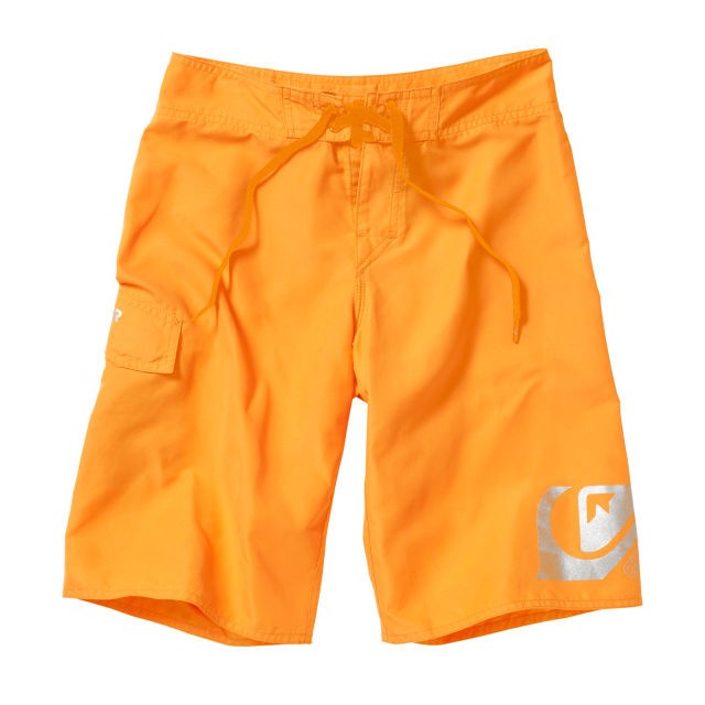 Quiksilver Smashing Boys Bathing Suit, Hot Orange, swatch