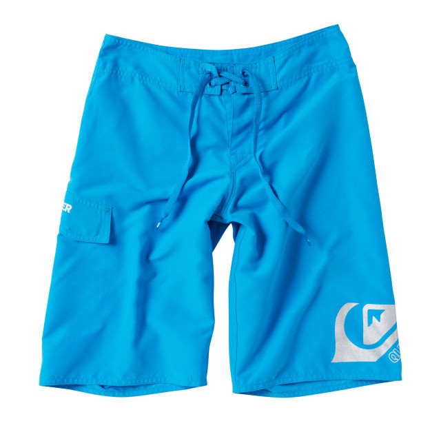 Quiksilver Smashing Boys Bathing Suit, Cyan, swatch