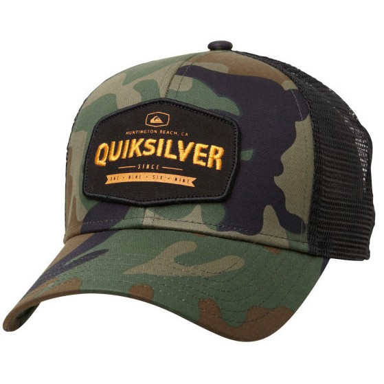 Quiksilver Please Hold Hat, Camo, medium