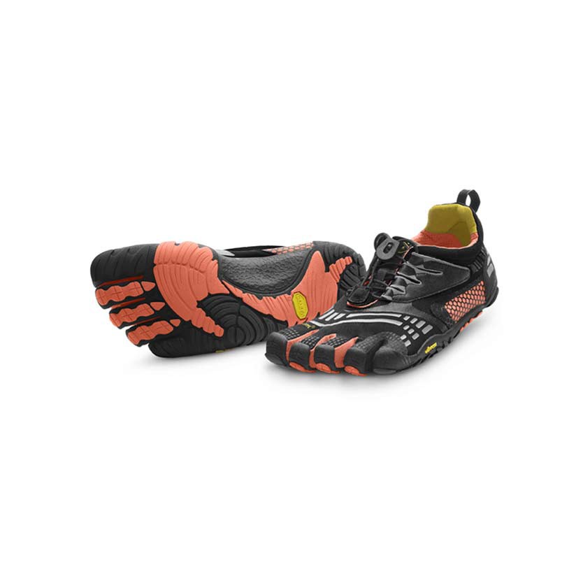 Vibram FiveFingers Komodosport LS Womens Athletic Shoes, Black-Coral, medium