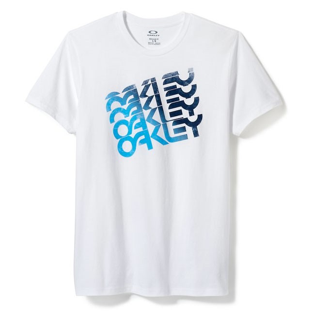 Oakley Quad Factory T-Shirt, White, swatch