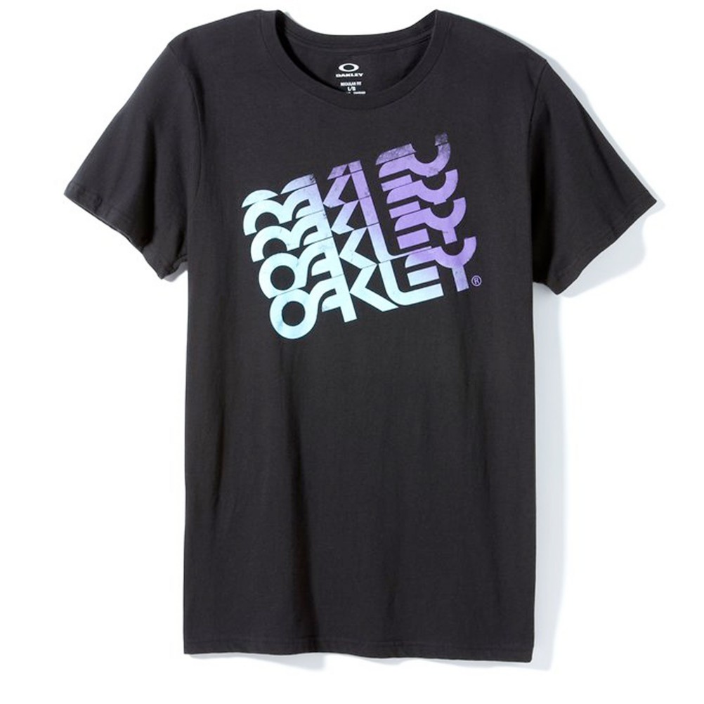 Oakley Quad Factory T-Shirt, Jet Black, medium