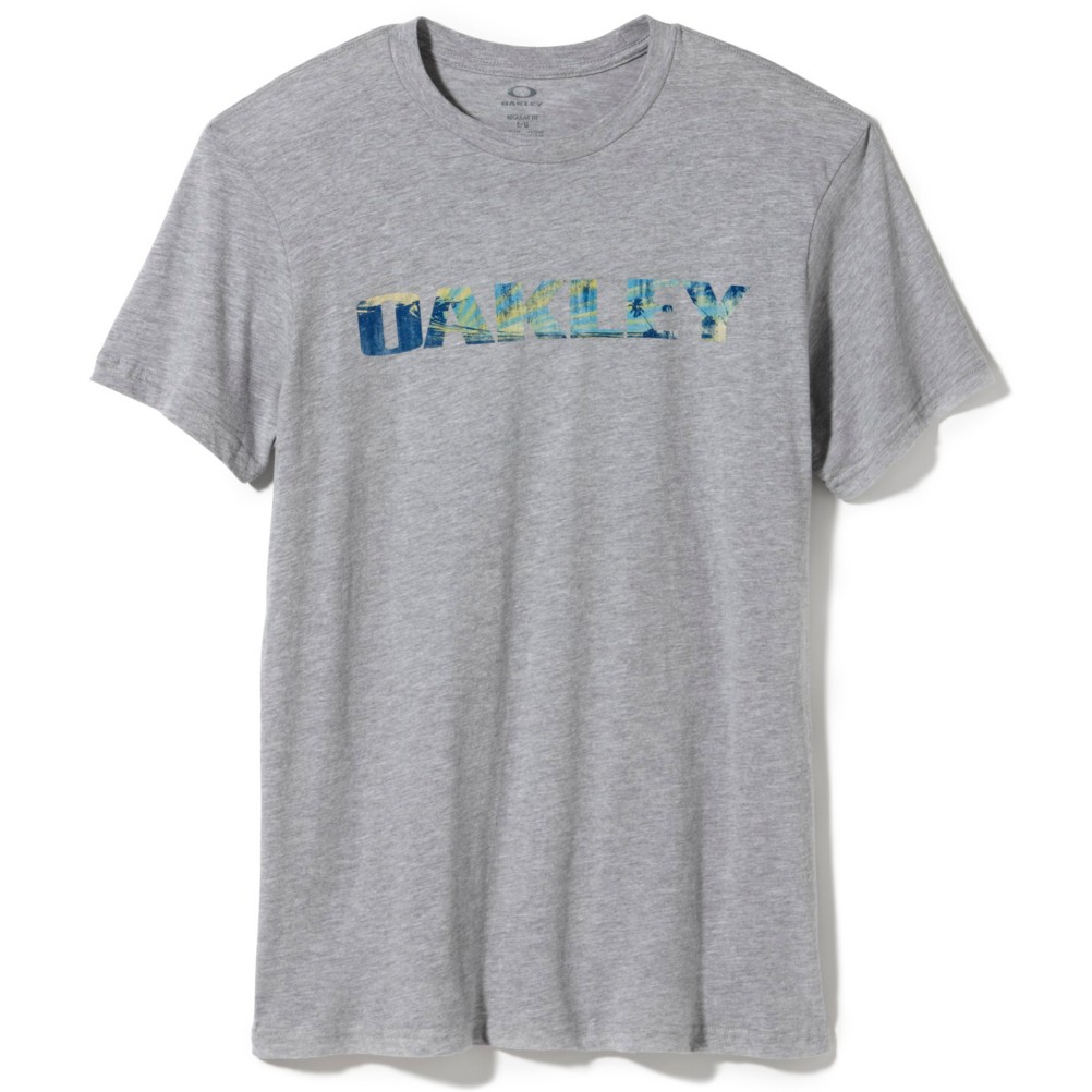 Oakley Boardwalk View T-Shirt, Heather Grey, swatch