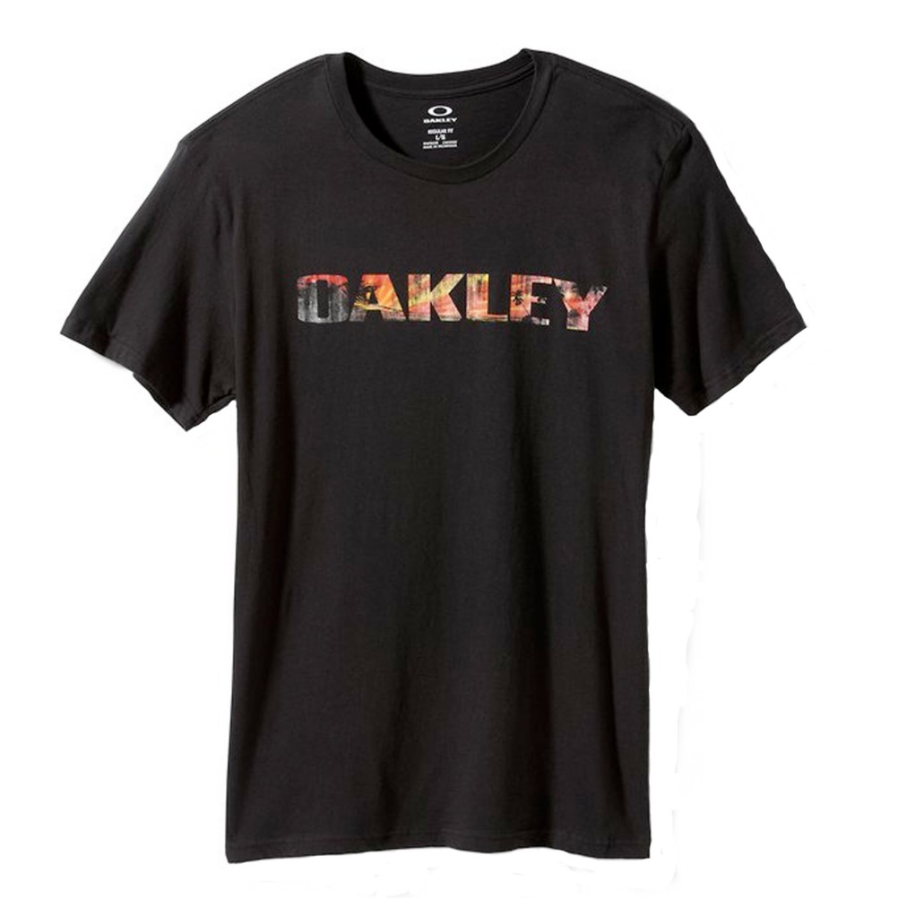 Oakley Boardwalk View T-Shirt, Jet Black, swatch