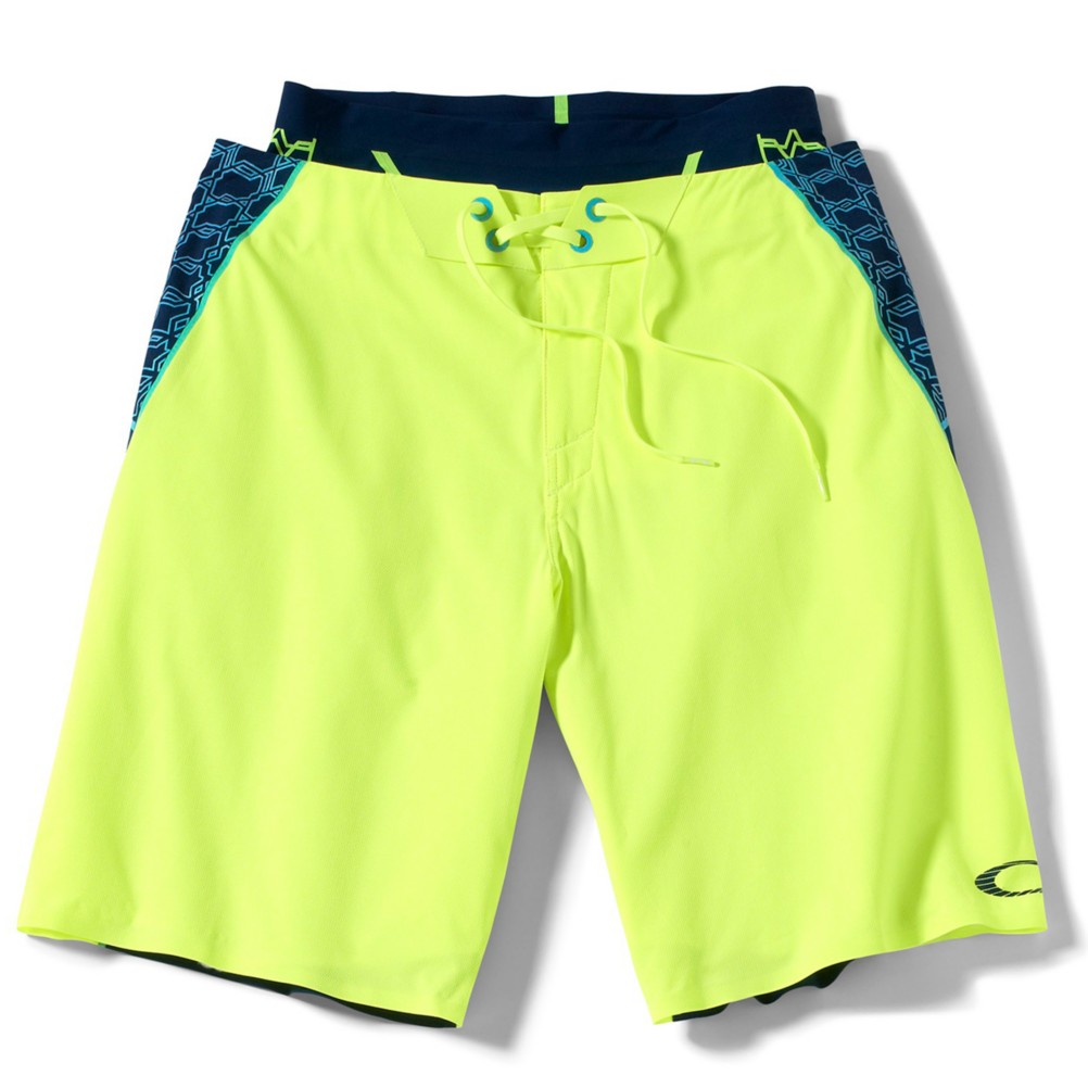 Oakley Blade III Board Shorts, Neon Yellow, swatch