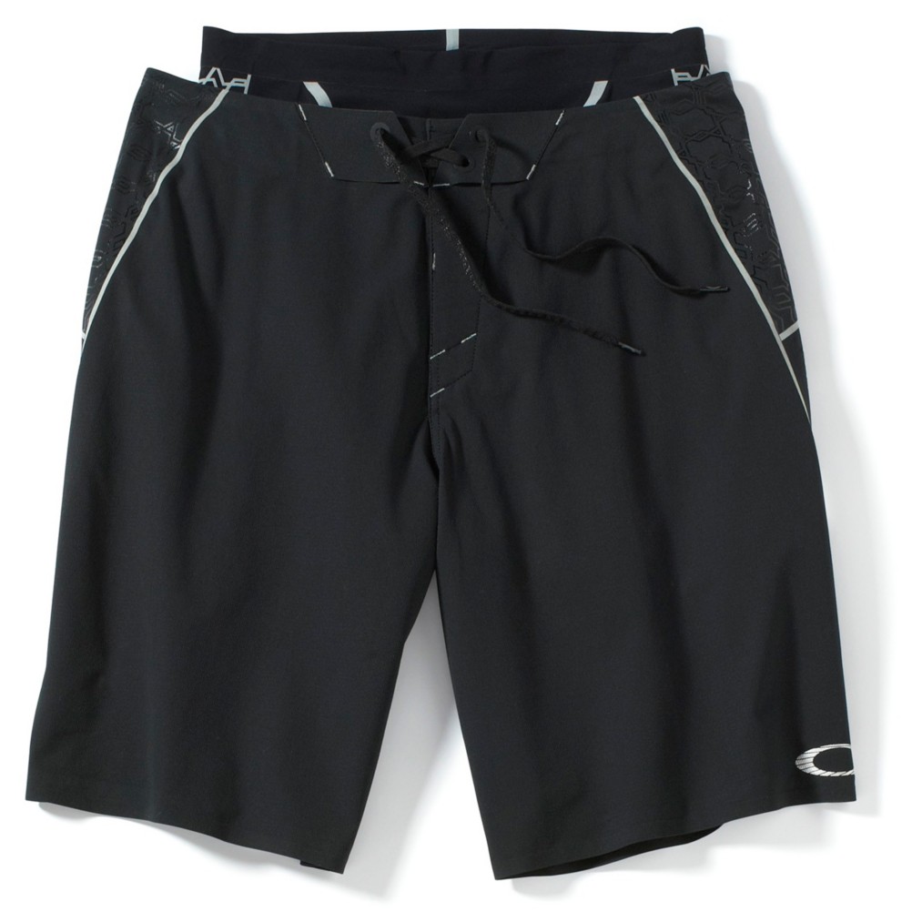 Oakley Blade III Board Shorts, Jet Black, medium