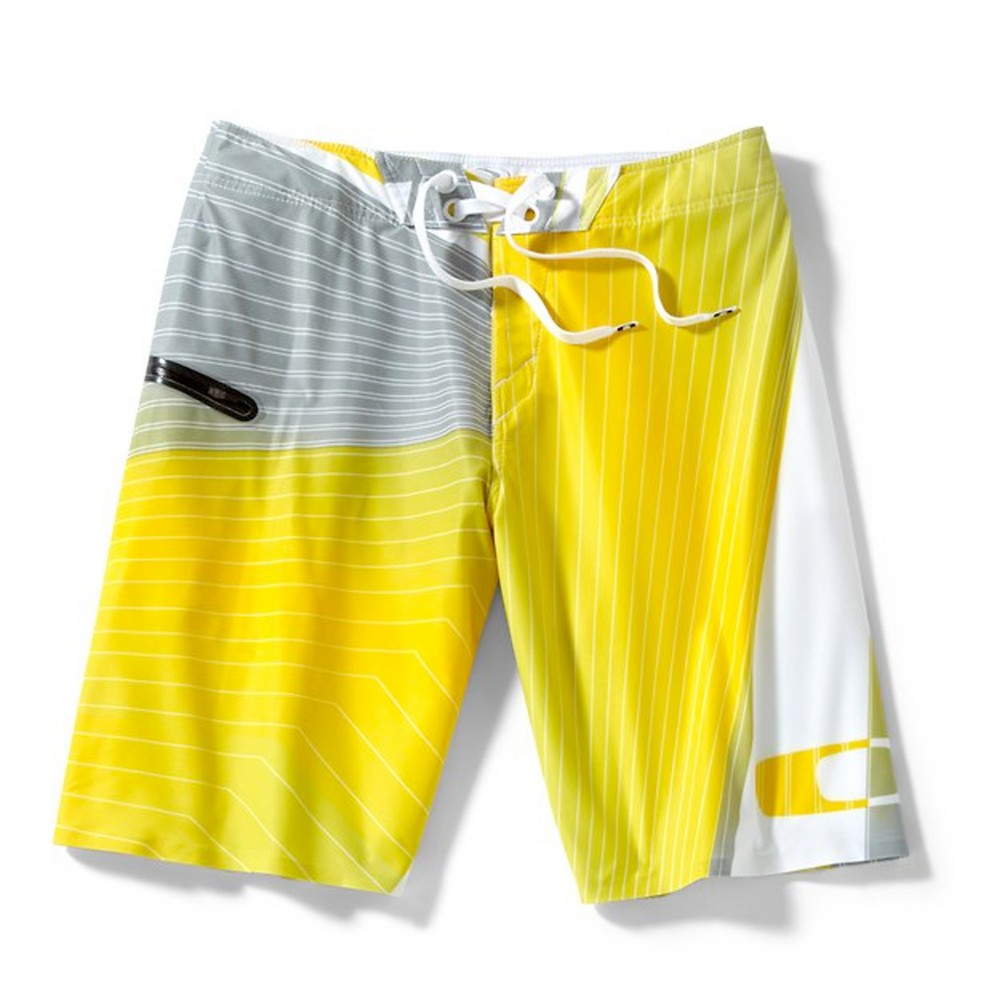 Oakley Sea Skater Board Shorts, Enamel Yellow, medium
