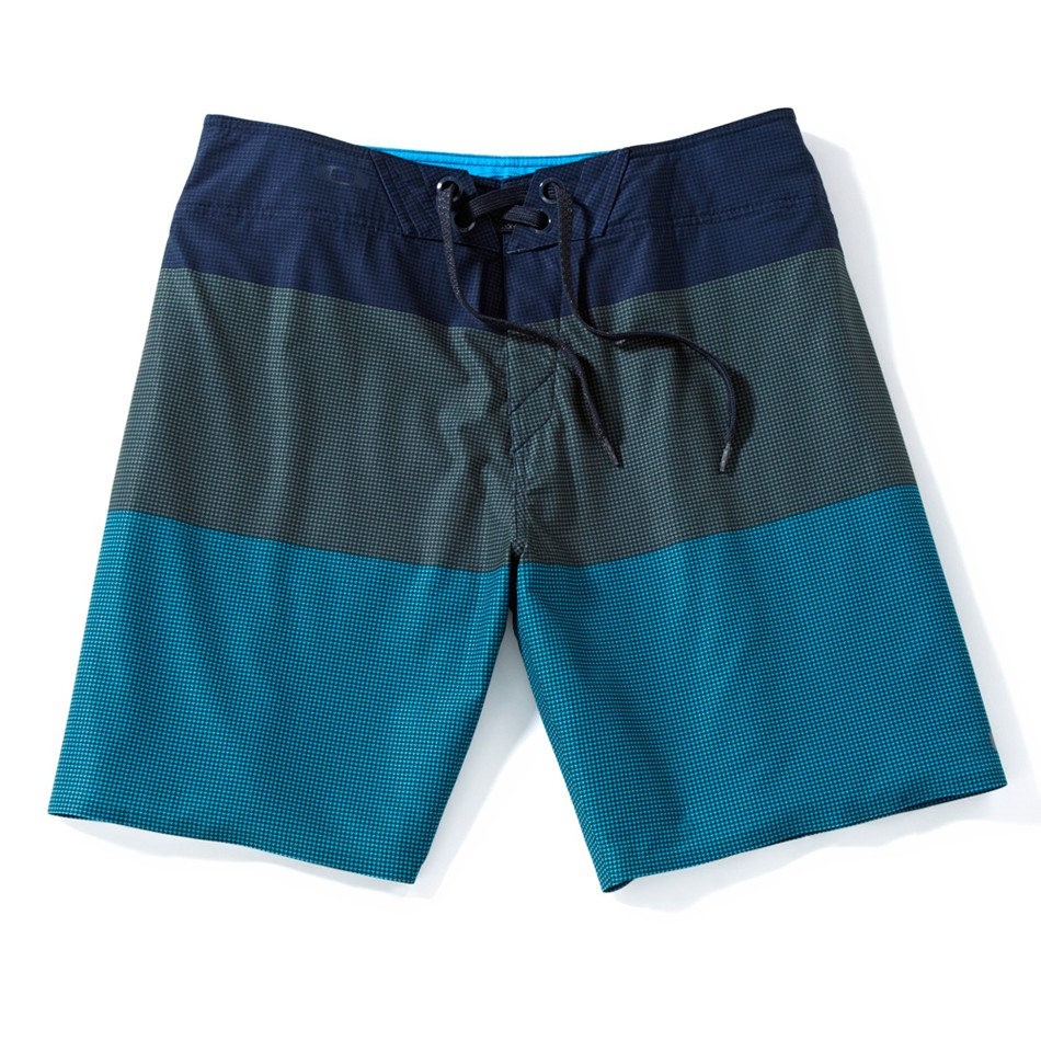 Oakley Micro Check Board Shorts, Ocean, medium