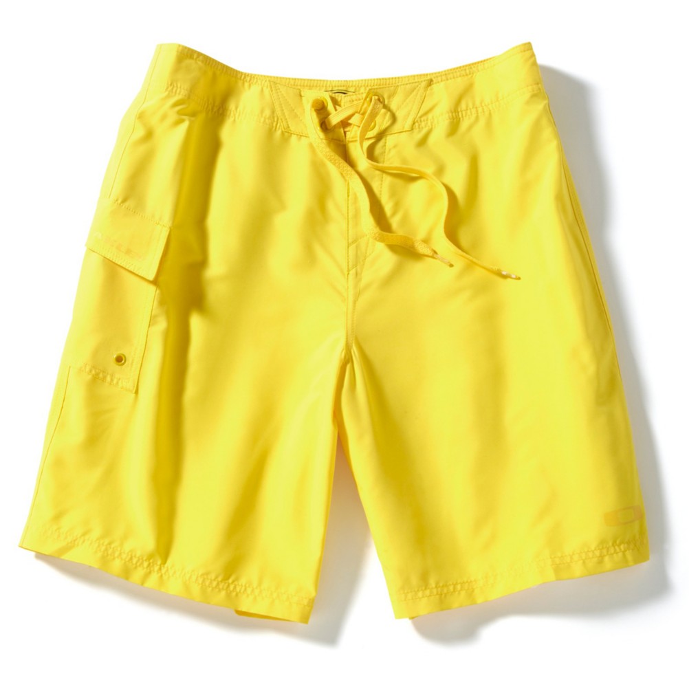 Oakley Classic Board Shorts, Enamel Yellow, medium