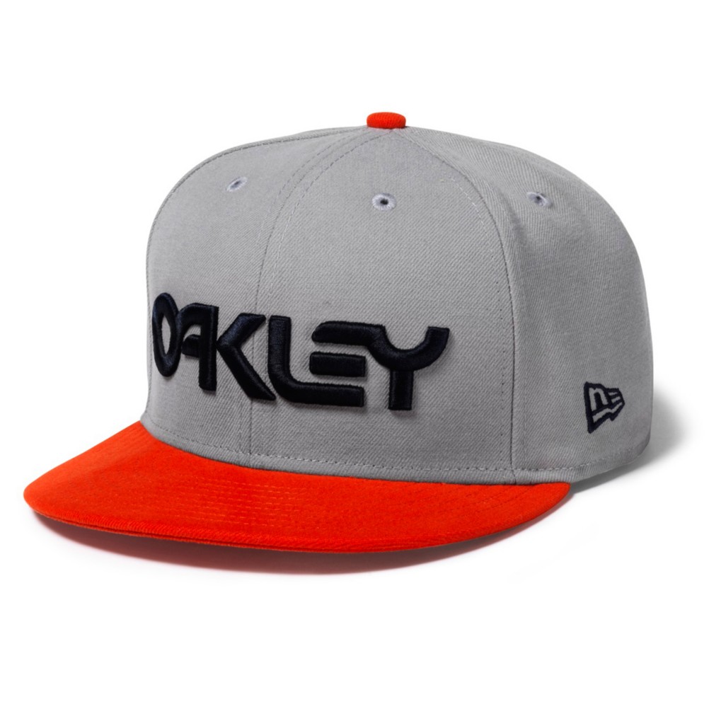 Oakley Factory Snap-Back Hat, Neon Orange, medium