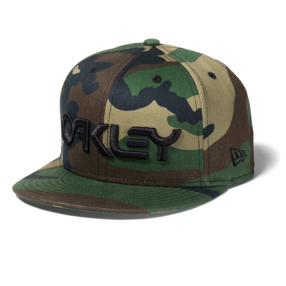 Oakley Factory Snap-Back Hat, Olive Camo, swatch