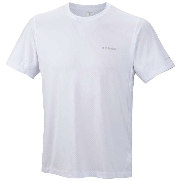 Columbia Total Zero S/S T-Shirt, White, swatch