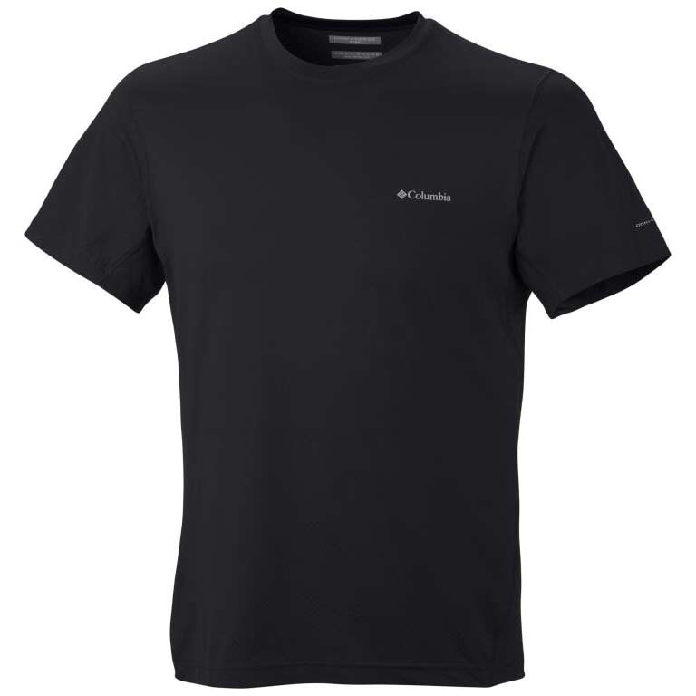 Columbia Total Zero S/S T-Shirt, Black, swatch