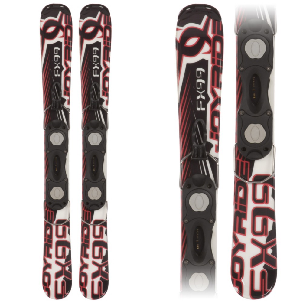 JoyRide FX99 Ski Boards, Black-Red-White, medium