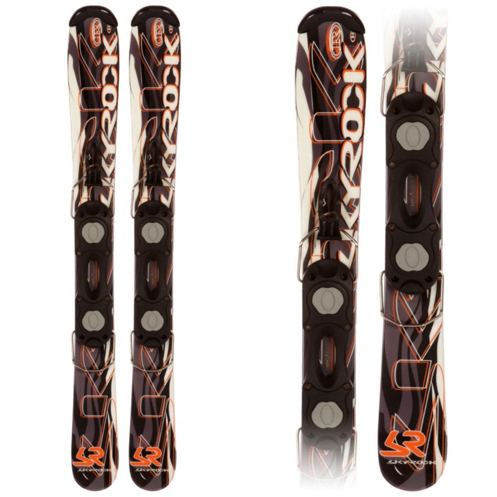 Kemper KP-930MSK Ski Boards, Black-White-Orange, medium