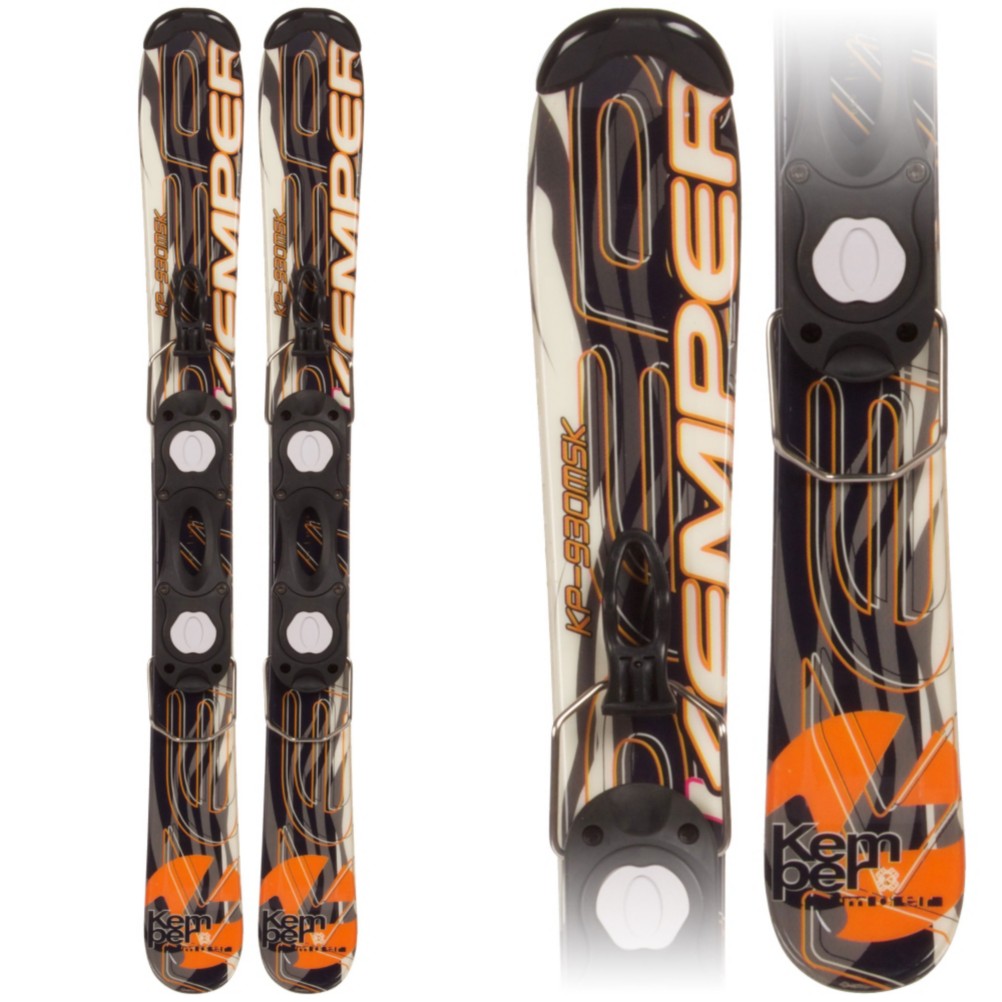 Kemper KP-930MSK Ski Boards, Orange-Black-White, swatch
