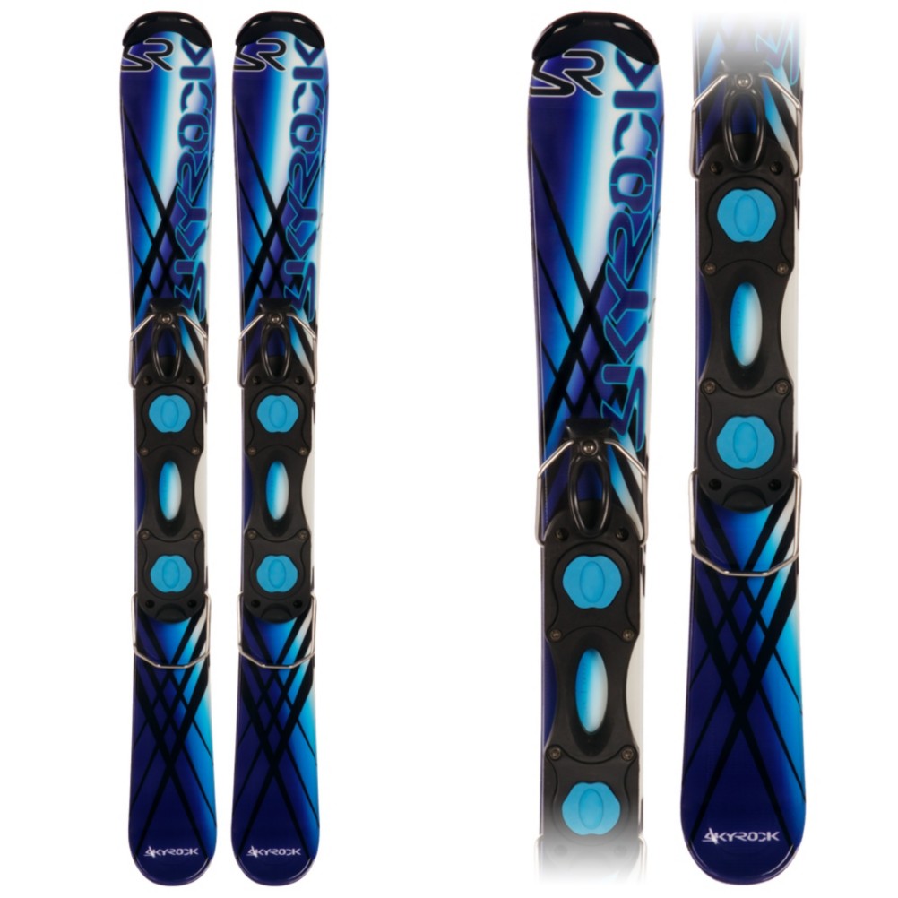 Sky Rock Razor Ski Boards, Blue-Black-White, swatch
