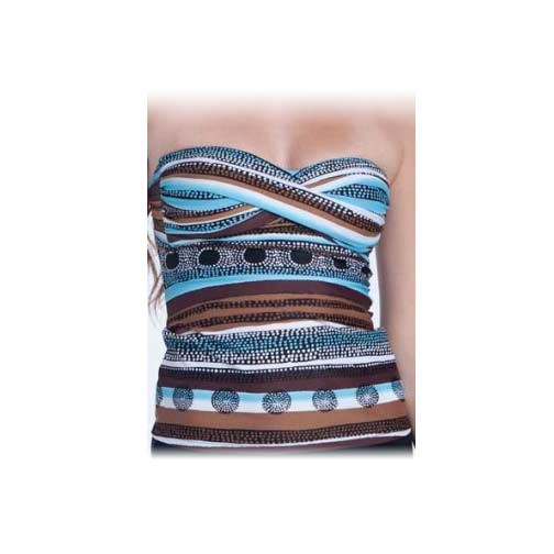 Profile by Gottex Tribal Bandini Bathing Suit Top, , medium