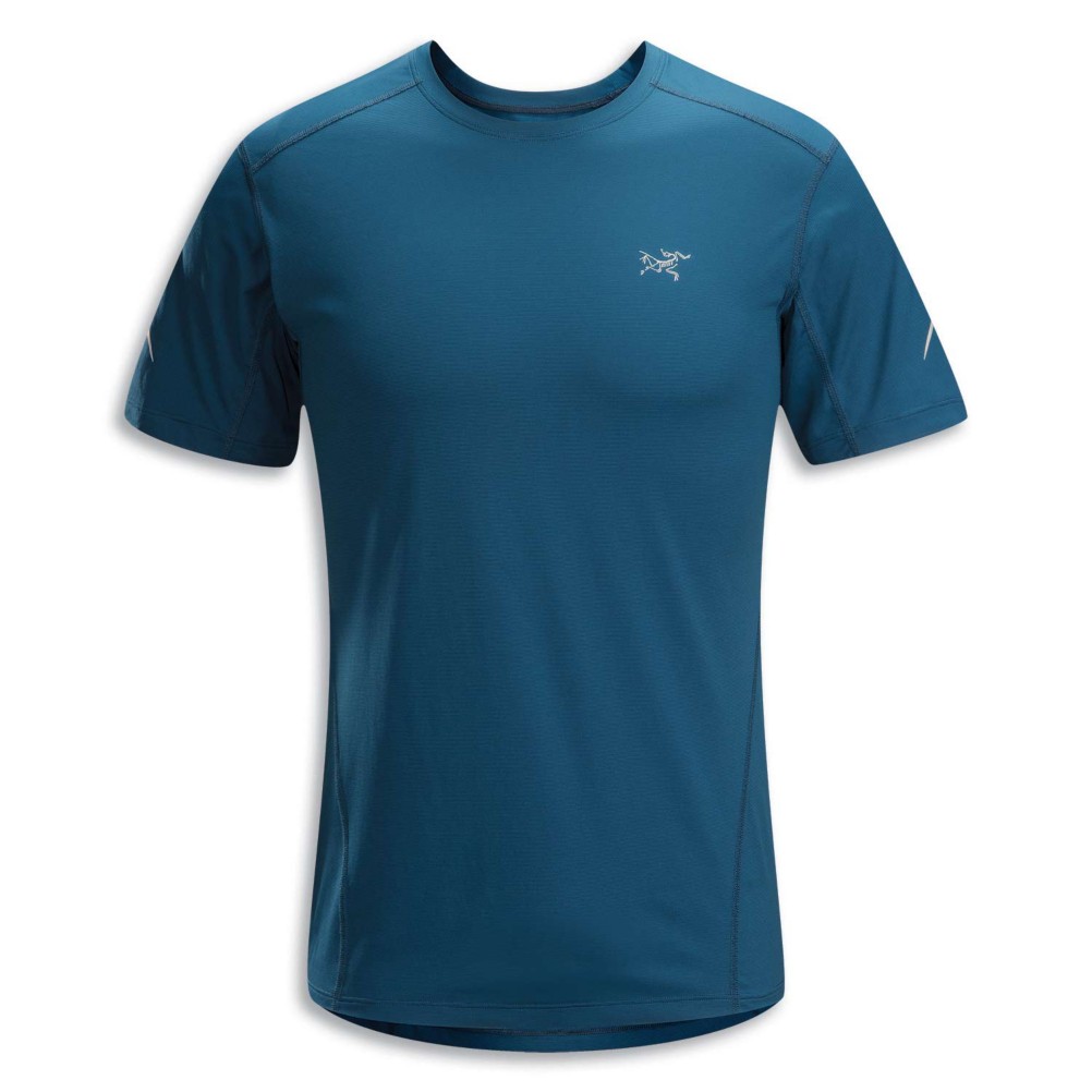 Arc'teryx Motus S/S Crew T-Shirt, Thalo Blue, swatch