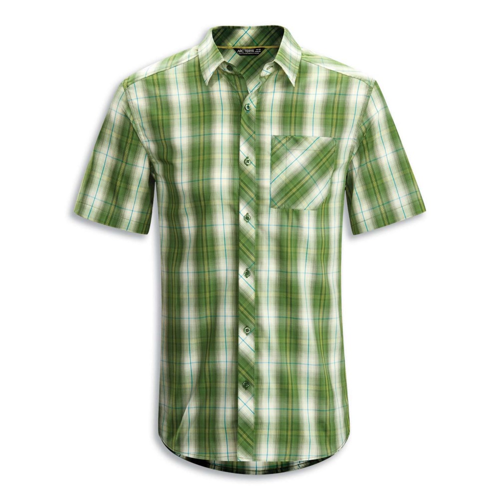 Arc'teryx Pathline S/S Shirt, Stone Pine, swatch